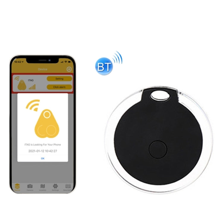 2 PCS Round Bluetooth Anti-Lost Device Mobile Phone Key Two-Way Object Finding Alarm 2 PCS Round Bluetooth Anti-Lost Device Mobile Phone Key Two-Way Object Finding Alarm